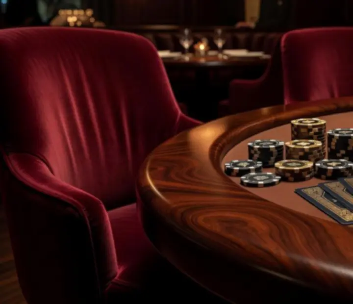 Prémium minőségű poker asztalok elegáns éttermi környezetben
